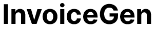 InvoiceGen